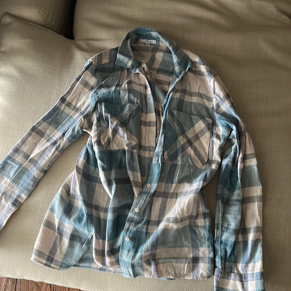 Flannel. Never worn.